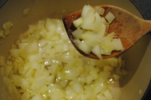 Cooked onions